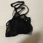 Black crochet bra size medium Photo 4