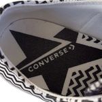 Converse EUC Leather Chuck 70 Mission-V-O Sneakers Black White Chevron Size 7 Photo 6