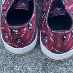 FOCO FSU Florida State Seminoles Patterned Sneakers Red Size 8 Photo 3