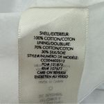 Alice + Olivia Alice +‎ Olivia Paolo Smocked Off Shoulder Tunic Dress White XS Mini Cotton Photo 11