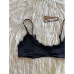 SKIMS Skim Fits Everybody Lace Scoop Bralette Onyx Size Large Photo 4
