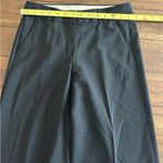 Theory Black Lonan Lightweight Wool Blend Wide Leg Pants Size 0 Model 8011228R Photo 6