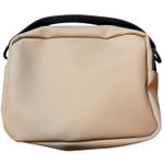 Rains Box Bag Sand Beige Waterproof Crossbody Minimalist Unisex Shoulder Bag New Tan Photo 0