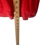 Hollister  Y2k Women's Size Small Red Boho Floral Long Sleeve Babydoll Top‎ Photo 8