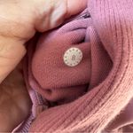 Lululemon crewneck Sweatshirt Women Chill On Pullover Pink / Quick Sand sz 8 Photo 6