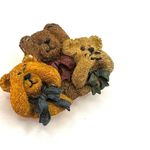 T.B.C. Boyds Bears hear see speak no evil bear vintage brooch Photo 0