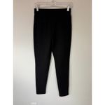 ZARA  black pants with nautical gold buttons size M Photo 3