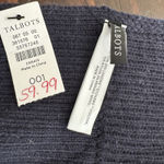 Talbots NWT Fair Isle Striped Scarf Cotton Merino Wool Cozy Gift Warm 76”x10” Photo 5