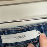 Hidden Women’s 29 Tracey Straight Jeans Two Tone Blue Photo 1