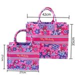 Hello Kitty NWOT My Melody CD Style Large Tote Bag Photo 3