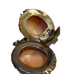 Antique German 800 Silver Cameo Pendent & Clip On Earrings Set Silver Photo 7