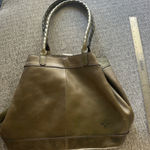 Patricia Nash Distressed Vintage Leather Mallory shoulder Bag Soft Olive NWOT Photo 0