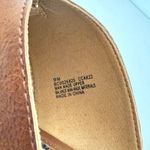 BOC Gina SlipOn Leather Crisscross Platform Sandals Sz 9 Chunky Brown Granny New Photo 2