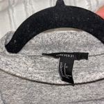 Forever 21 women’s Gray Cropped V Neck Sweater  Photo 1