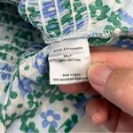Sugar Lips Turquatic Floral Brienne Smocked Ruffle Tube Top Women Small NEW *FLAW Photo 3