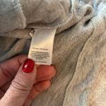 Vineyard Vines 1/4 Zip Pullover Women’s Size XL Grey Navy Blue Sweatshirt Top Photo 7