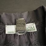 Roberto Cavalli Vintage  Freedom Black Cotton Embroidered Shirt sz 50 Rare Photo 4