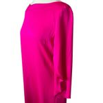 Milly Women's Mini Dress Size 6 Pink Flutter Sleeve Cocktail Party Silk Blend Photo 3