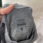 Nike Pro Drifit Heather Gray hooded Performance Shirt with thumbholes Photo 9