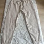 Tkees  Jogger Pants Men Size 6  Beige Drop Crotch‎ Sweatpants Photo 0