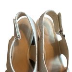 Clarks Maritsa Lara Slingback Sandals Wedge White Snake Textured Size 11 Women's Photo 5