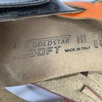 Rafting Goldstar Size 40 9.5 Sandal Soft Footbed Patent Micro Leather Strappy Photo 1