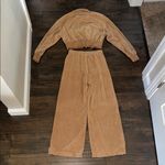 Nike Velour Collared Crop Half Zip & Joggers Photo 1