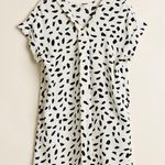 Umgee NWT Bungee Mary-Louise Dalmatian Print Shift Babydoll Dress   Photo 0