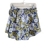 Aerie Cotton Daisy Floral Elasticated Waist Side Tie Mini Skirt Size Medium Photo 2