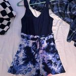 Floral Rhomper Blue Photo 0