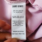 Saint Genies Pink Chain Accent Blazer Jacket Dress Size 6 Photo 10