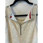 Jolt  Women's Lace Crochet Top S Cream Boho Festival Peasant Beach Photo 5