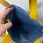 Vintage 70s 1970s snoopy boogie canvas purse bag retro vtg Yellow Photo 5