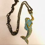 Handmade MERMAID CHARM NECKLACE Nautical Beach Jewelry Photo 0