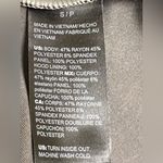 White House | Black Market  WKND Womens Gray Peplum Small Zip Hoodie & Pants NWT Photo 6