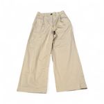 Massimo Dutti  BEIGE TAN WIDE LEG PANTS 4 Photo 1