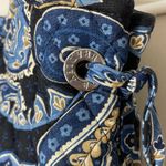 Vera Bradley  Quilted Windsor Navy Handbag Purse Excellent Condition Medium Photo 2