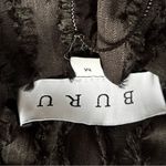 Buru Textured Black Silk Shirt | M | NWT Size M Photo 8