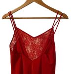 Victoria's Secret Victoria Secret Vintage GOLD LABEL Red Slip Nightgown Dress Women's Medium Photo 10