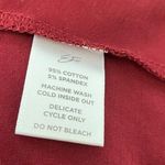 Ever Forward Red Performance Crop Top Size Small Photo 3