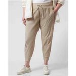 Athleta  Women's Tan Joggers Trekkie North Pant with Zip 26 Photo 3
