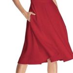 Dress the Population NWOT LIVIA GARNET RED FIT & FLARE DRESS sz XXL Photo 0