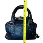 Chloé CHLOE Paddington Navy Blue Leather Tote Hand Bag Photo 6