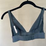 SKIMS  Cotton Rib Plunge Bralette Kyanite Bralette size‎  XXS nwot Photo 5