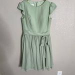 Azazie  Mint Pale Green Short Bridesmaid Formal Dress A12 Photo 4
