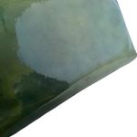 Coach  Perforated Op Art Logo Patent Leather Teal Accordion Zip-Around Wallet Photo 6