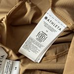 Athleta  Brooklyn Bermuda Shorts 14 Khaki lightweight breathable casual comfort Photo 3