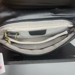 Black Purple Snake Leather Convertible Bag Handle Drop Photo 3