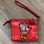 Disneyland  Parks Minnie Mouse wristlet coin purse wallet Photo 0