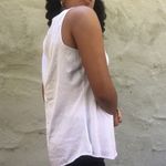 White House | Black Market White polka dot blouse Photo 2